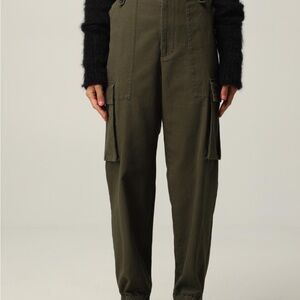 Olive Green Women's Cargo Pants